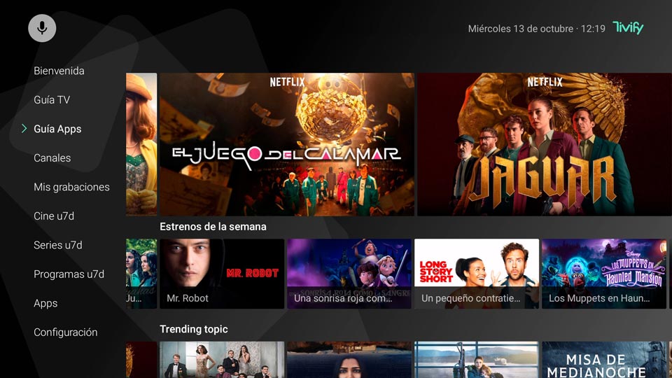Tivify es la manera de ver la TDT en Android TV