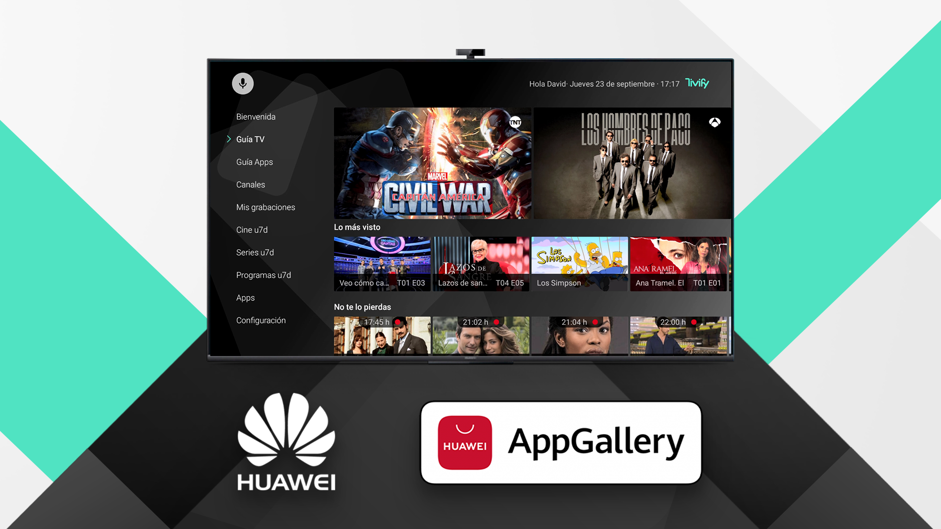 Tivify Huawei TDT sin cable