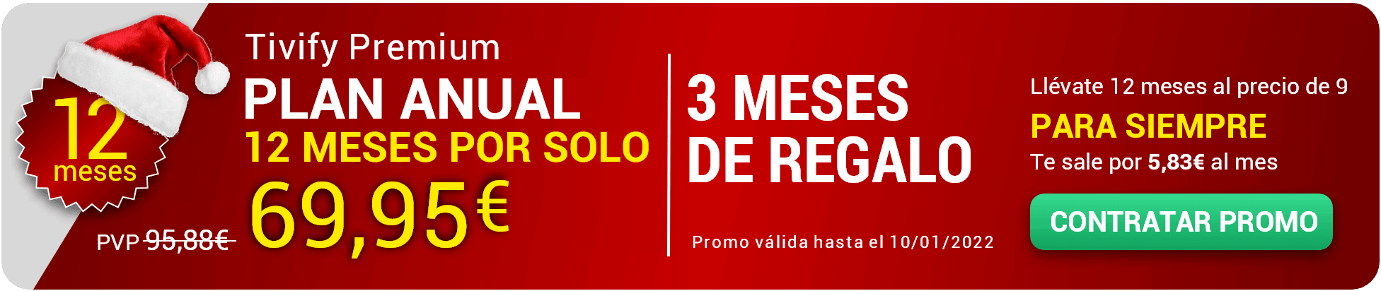 Tivify Premium Plan Anual 