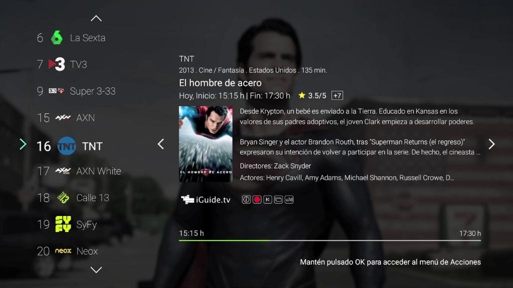 Guía de programas Tivify