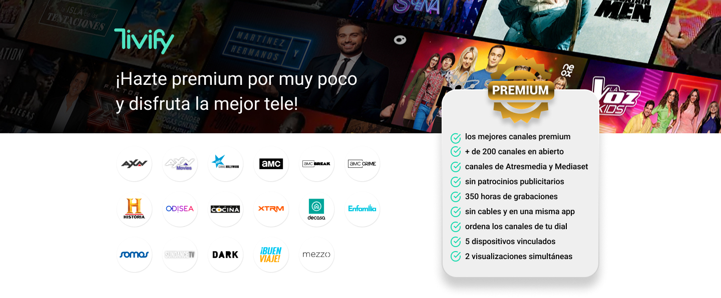 Plan Premium a 7,99€