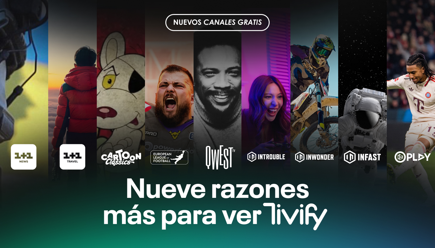 9 Canales gratis Tivify
