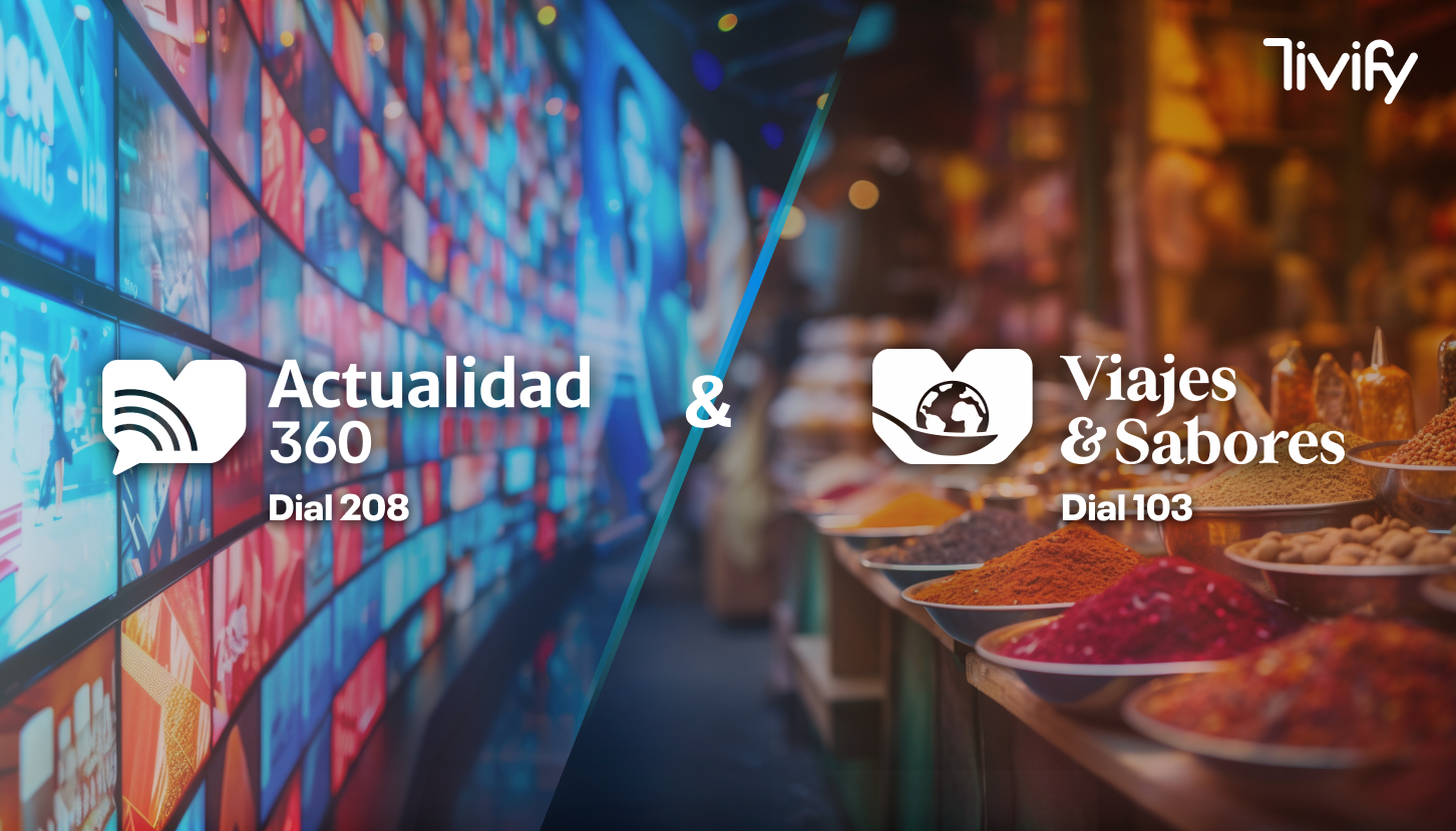 Viajes y sabores y Actualidad 360 en Tivify